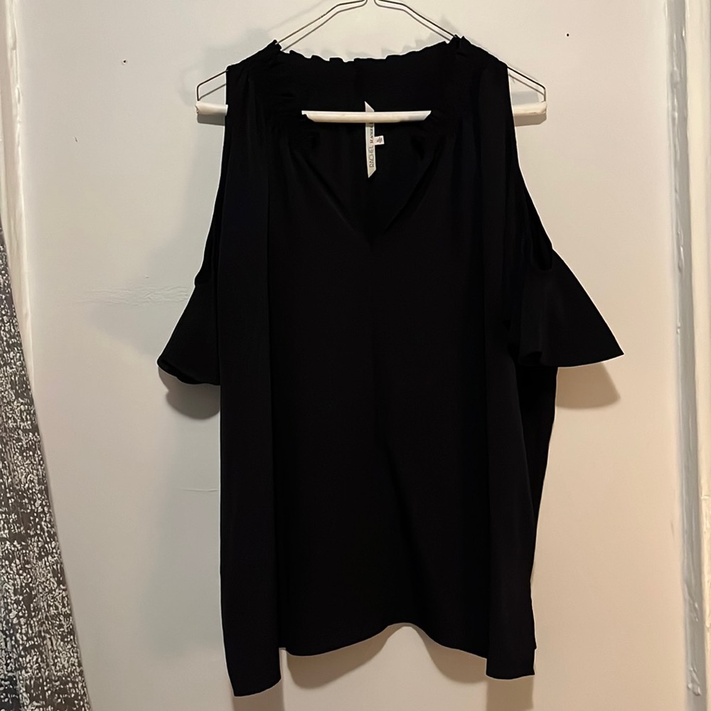 Rachel Roy Cold Shoulder Blouse